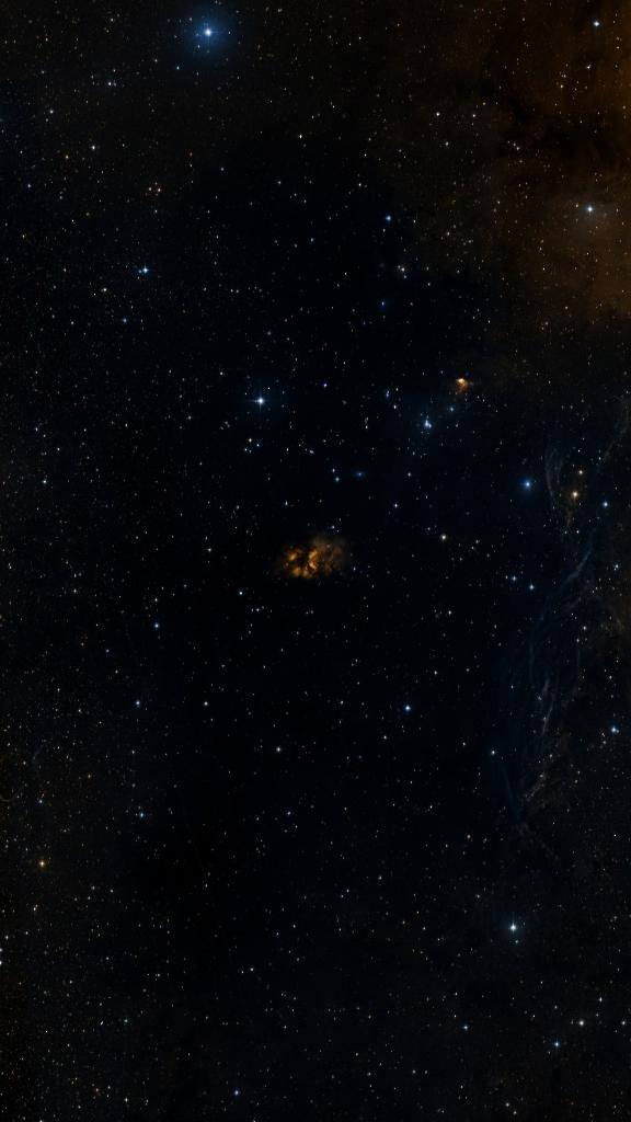 Le ciel autour de RCW 36, cadré au champ de Seestar S30 Pro