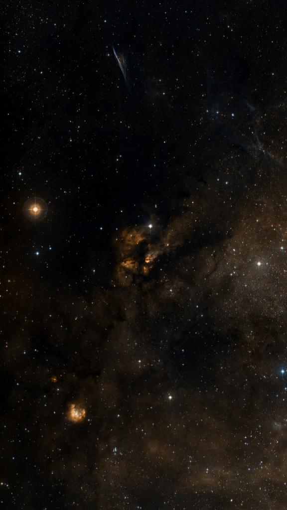 Le ciel autour de RCW 38, cadré au champ de Seestar S30 Pro
