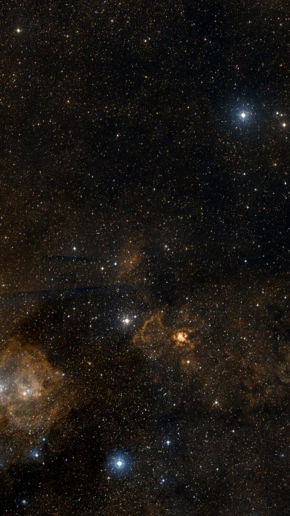 Le ciel autour de RCW 50, cadré au champ de Seestar S30 Pro