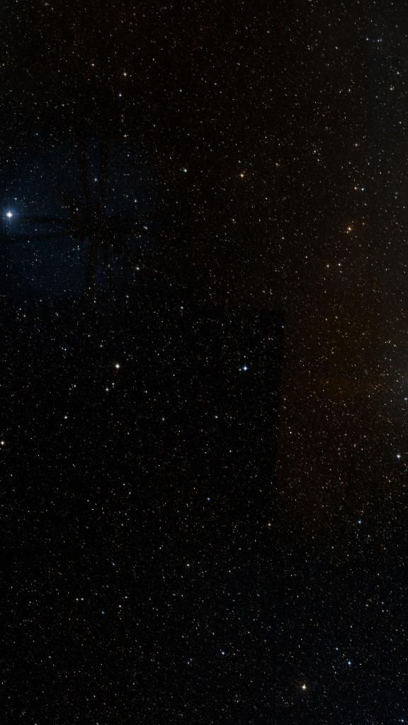 Le ciel autour de RCW 63, cadré au champ de Seestar S30 Pro