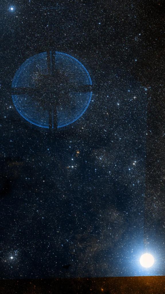 Le ciel autour de RCW 65, cadré au champ de Seestar S30 Pro