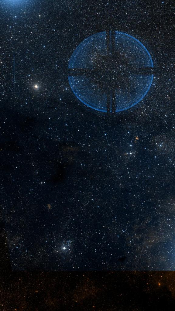 Le ciel autour de RCW 68, cadré au champ de Seestar S30 Pro