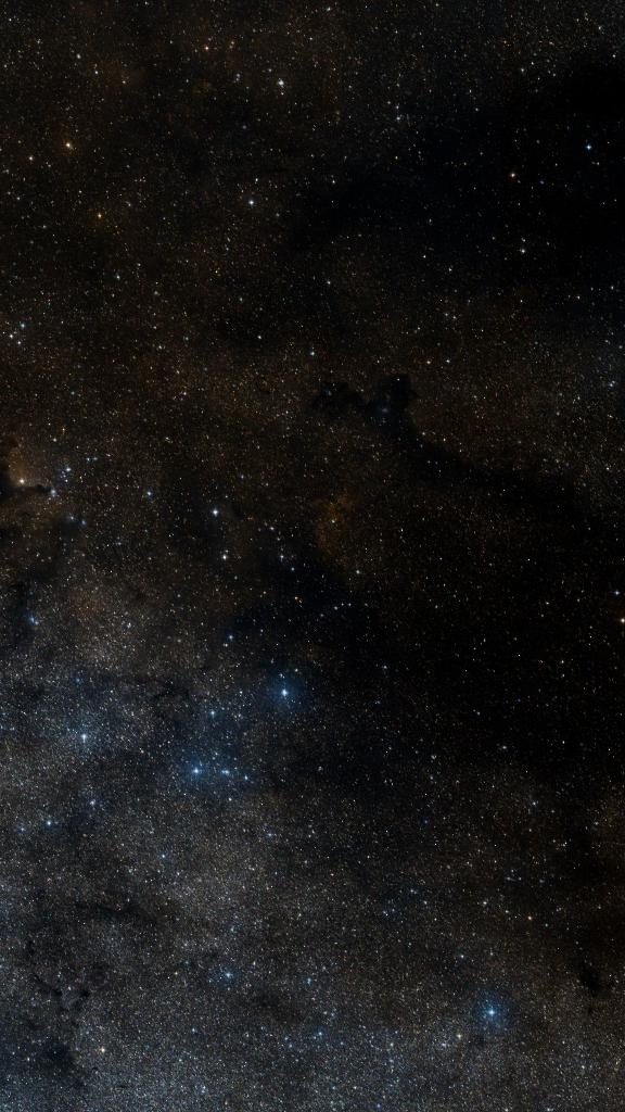 Le ciel autour de RCW 74, cadré au champ de Seestar S30 Pro