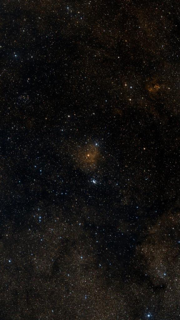 Le ciel autour de RCW 80, cadré au champ de Seestar S30 Pro