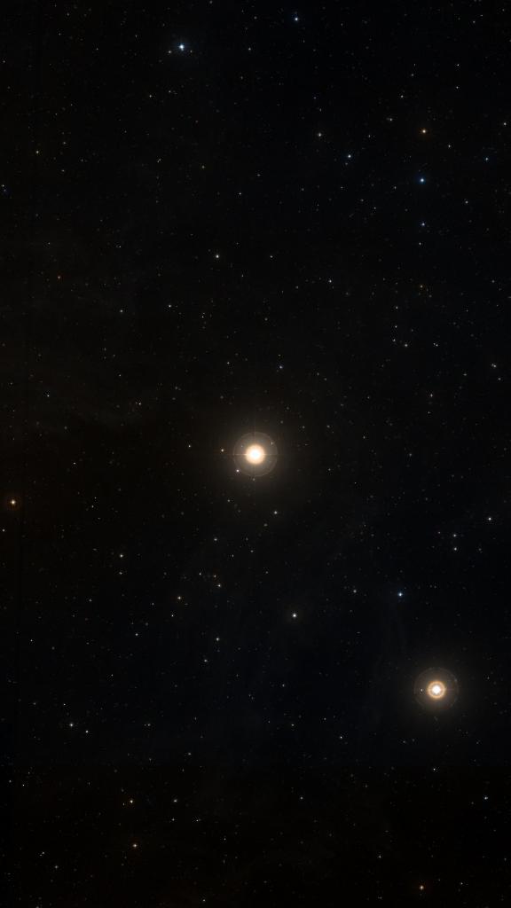 Le ciel autour de Sadalbari, cadré au champ de Seestar S30 Pro