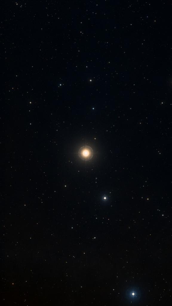 Le ciel autour de Sadalmelik, cadré au champ de Seestar S30 Pro
