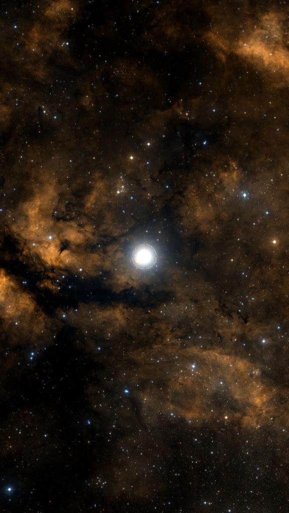 Le ciel autour de Sadr, cadré au champ de Seestar S30 Pro
