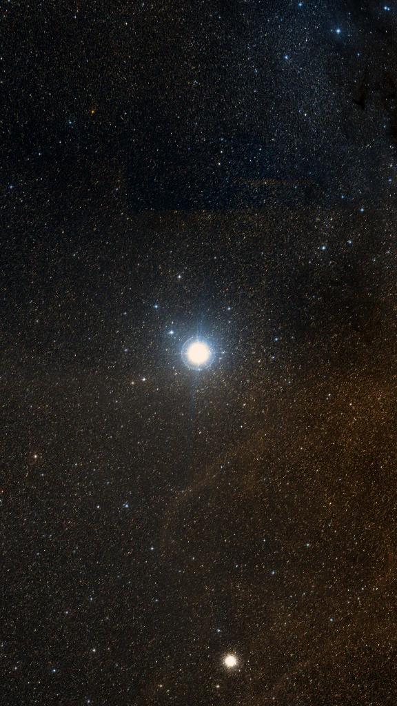 Le ciel autour de Sargas, cadré au champ de Seestar S30 Pro