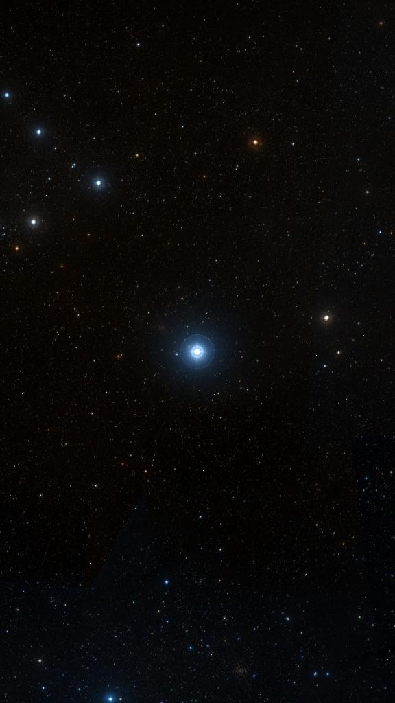 Le ciel autour de Segin, cadré au champ de Seestar S30 Pro
