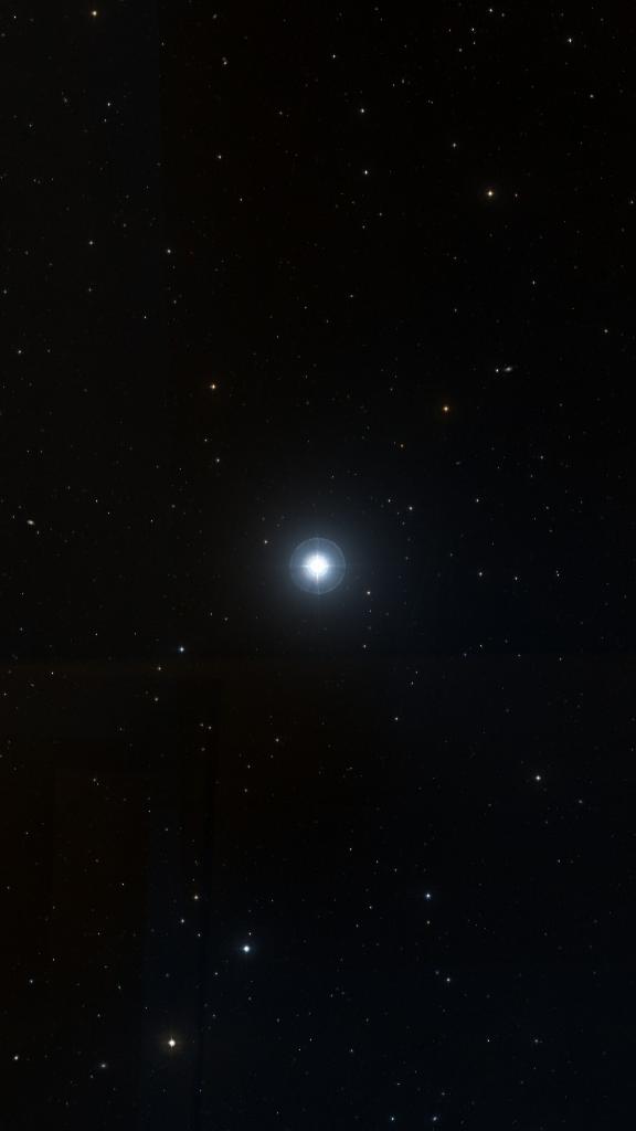 Le ciel autour de Seginus, cadré au champ de Seestar S30 Pro
