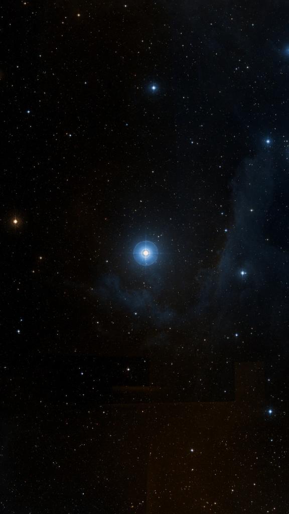 Le ciel autour de Sh2-1, cadré au champ de Seestar S30 Pro