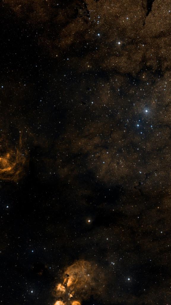 Le ciel autour de Sh2-10, cadré au champ de Seestar S30 Pro
