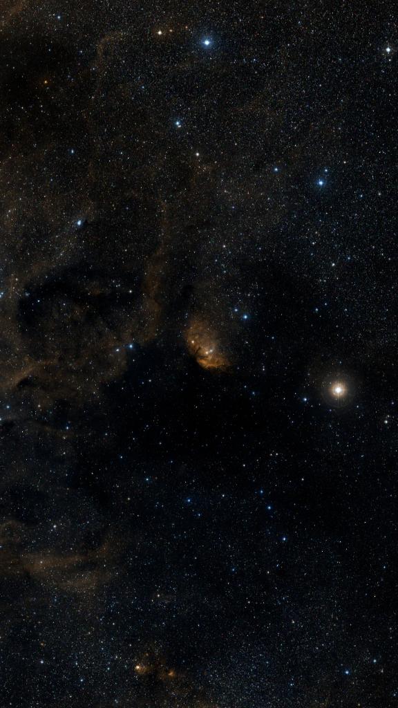 Le ciel autour de Sh2-101, cadré au champ de Seestar S30 Pro