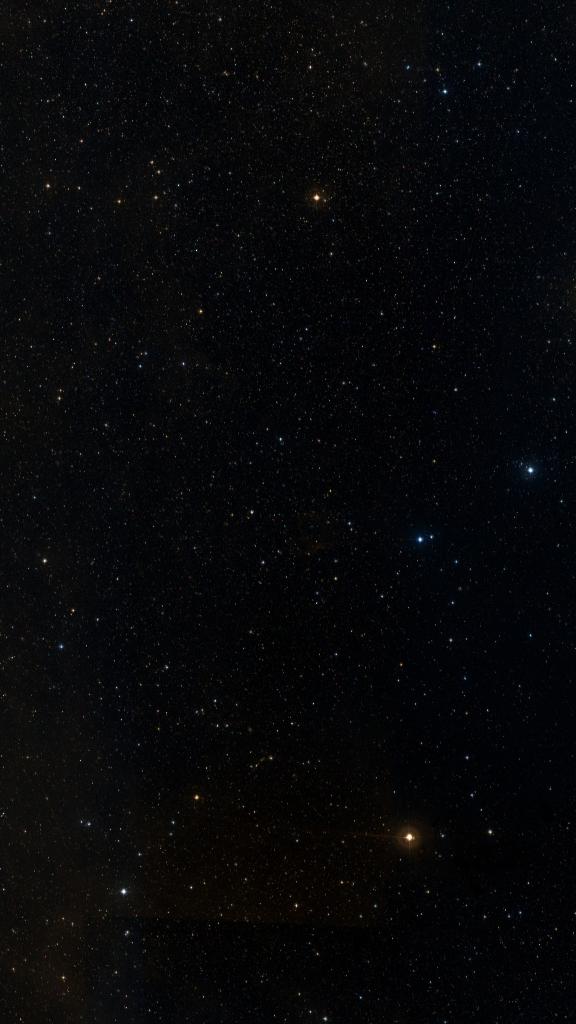Le ciel autour de Sh2-123, cadré au champ de Seestar S30 Pro
