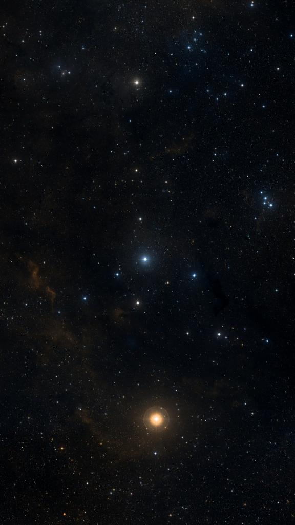 Le ciel autour de Sh2-134, cadré au champ de Seestar S30 Pro