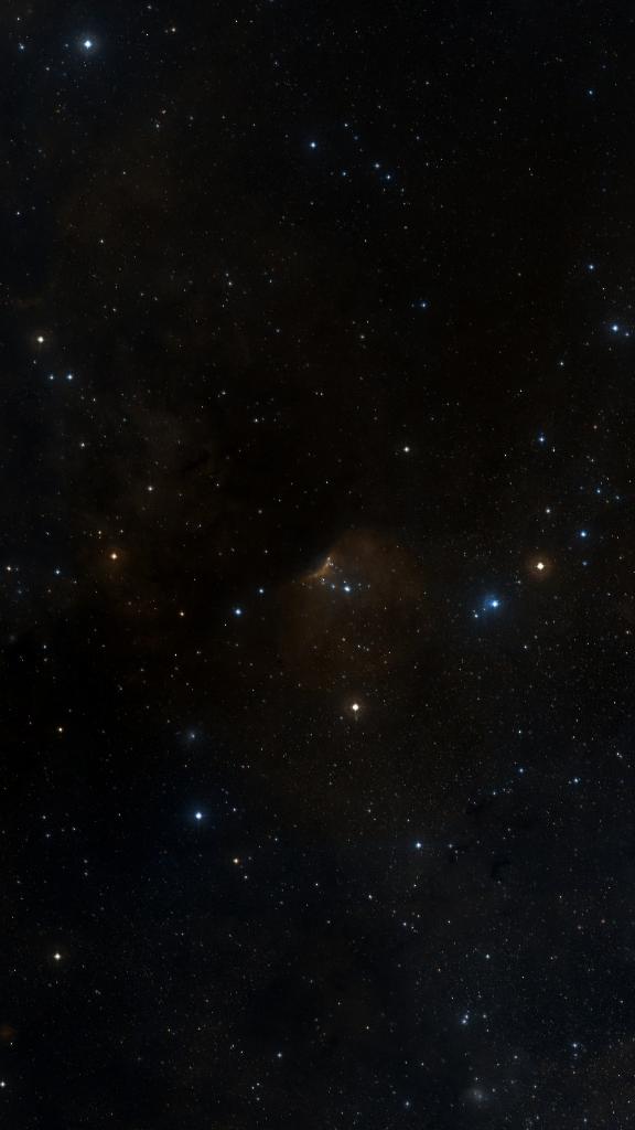 Le ciel autour de Sh2-140, cadré au champ de Seestar S30 Pro