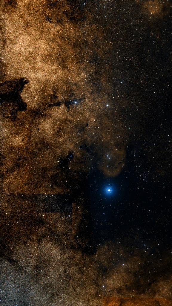 Le ciel autour de Sh2-15, cadré au champ de Seestar S30 Pro