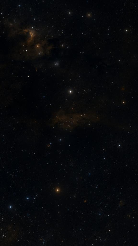Le ciel autour de Sh2-154, cadré au champ de Seestar S30 Pro