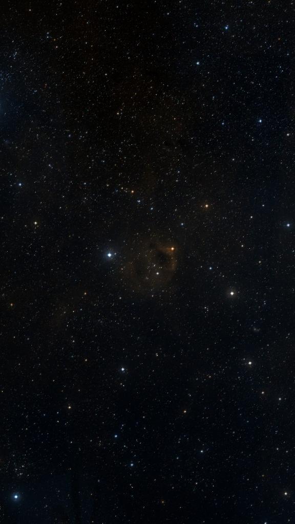 Le ciel autour de Sh2-173, cadré au champ de Seestar S30 Pro