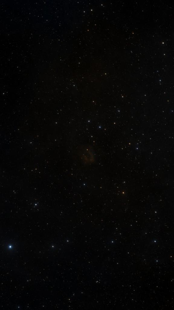 Le ciel autour de Sh2-174, cadré au champ de Seestar S30 Pro