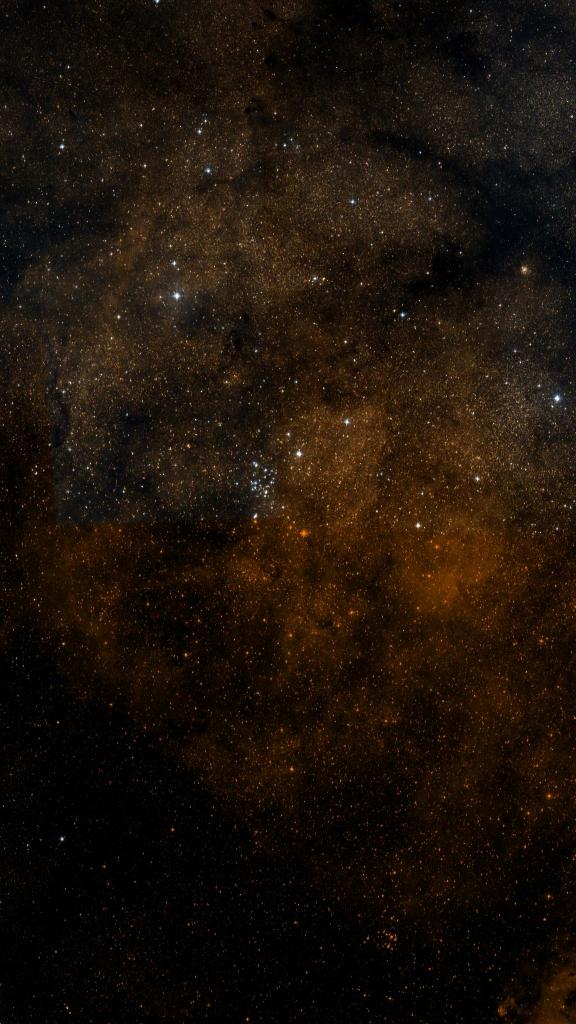 Le ciel autour de Sh2-2, cadré au champ de Seestar S30 Pro