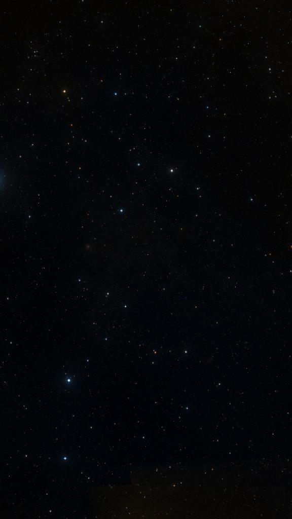 Le ciel autour de Sh2-203, cadré au champ de Seestar S30 Pro