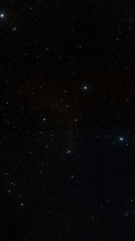 Le ciel autour de Sh2-204, cadré au champ de Seestar S30 Pro