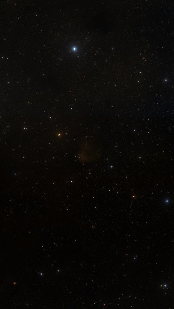 Le ciel autour de Sh2-210, cadré au champ de Seestar S30 Pro