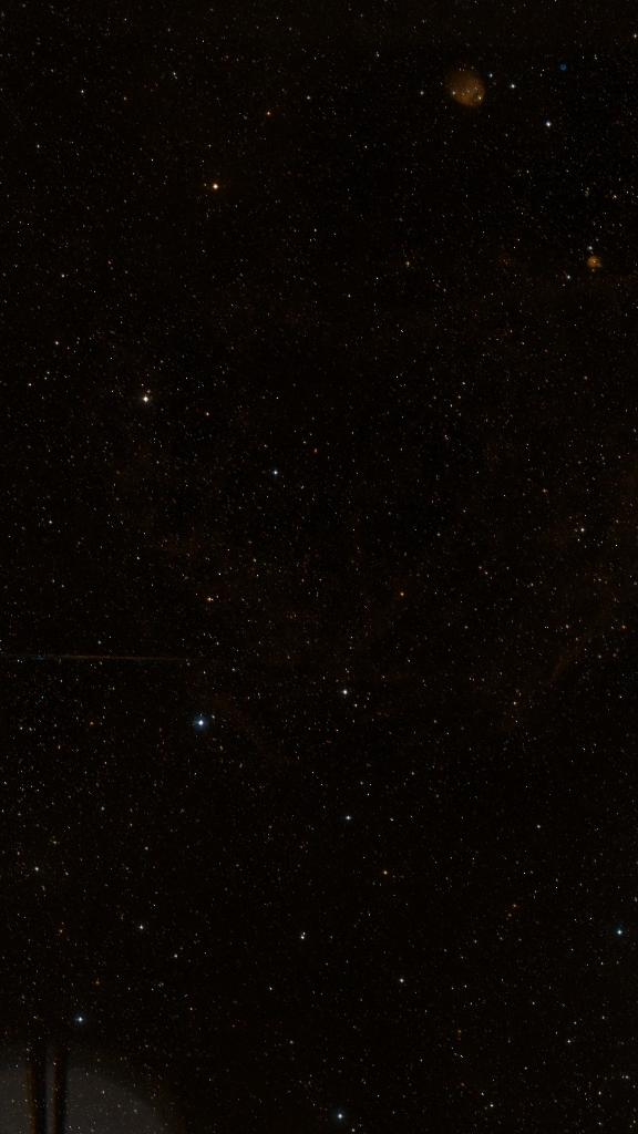 Le ciel autour de Sh2-221, cadré au champ de Seestar S30 Pro