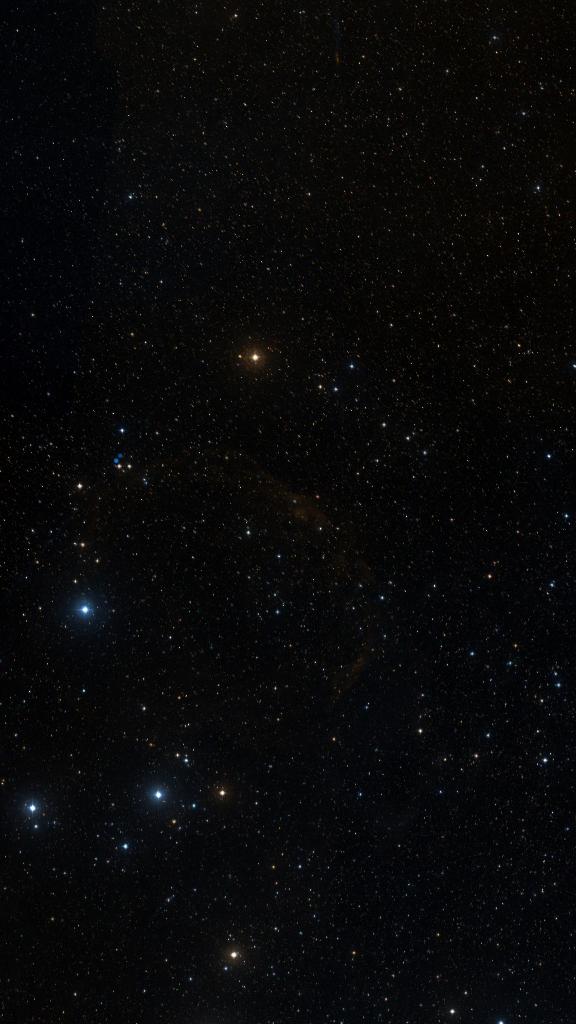 Le ciel autour de Sh2-223, cadré au champ de Seestar S30 Pro