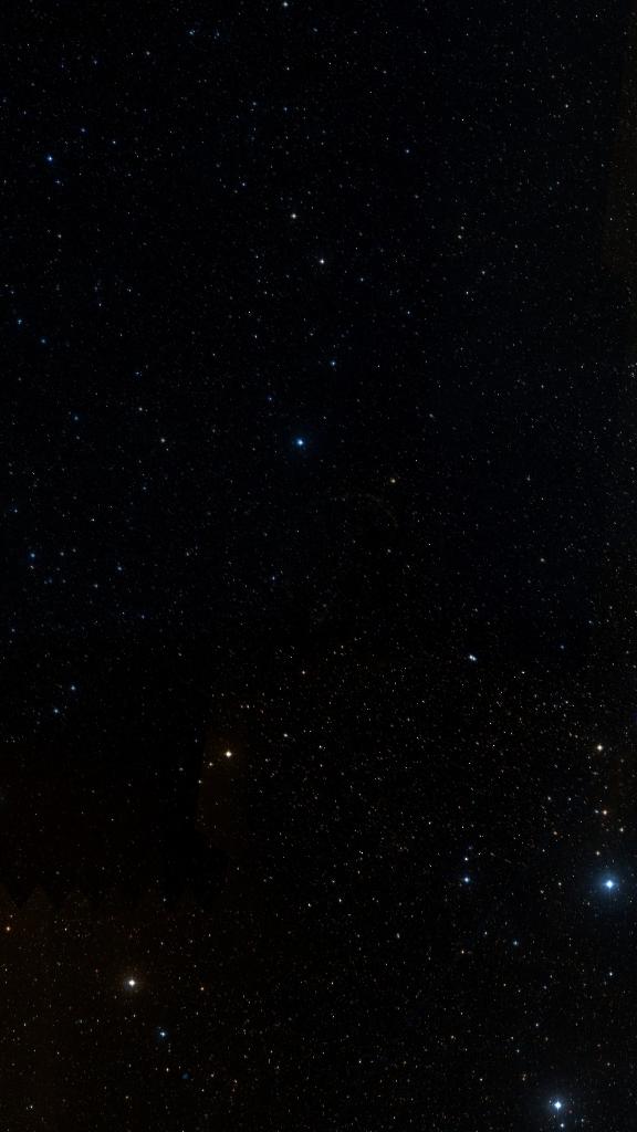 Le ciel autour de Sh2-224, cadré au champ de Seestar S30 Pro