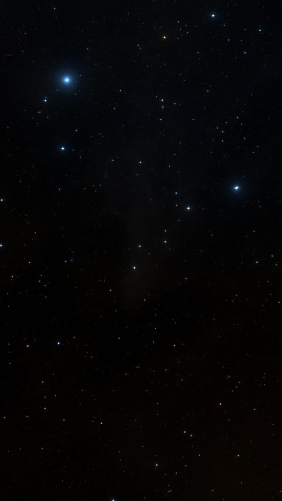 Le ciel autour de Sh2-246, cadré au champ de Seestar S30 Pro