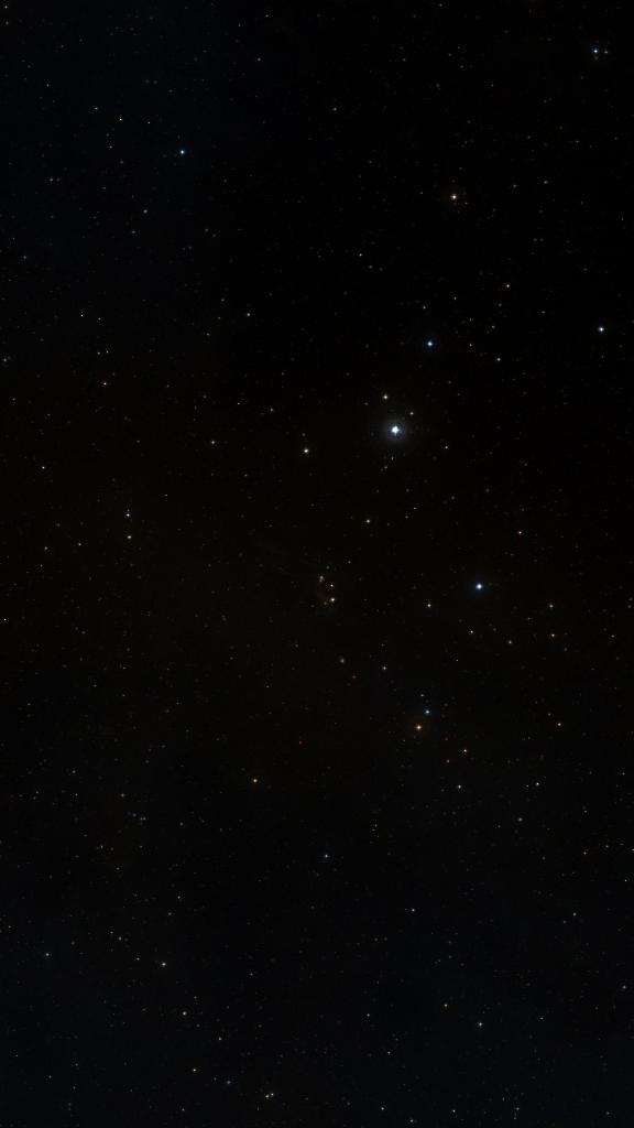 Le ciel autour de Sh2-250, cadré au champ de Seestar S30 Pro