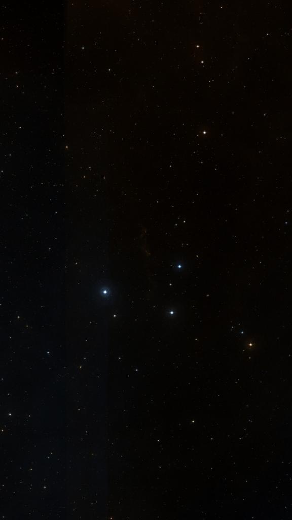 Le ciel autour de Sh2-251, cadré au champ de Seestar S30 Pro