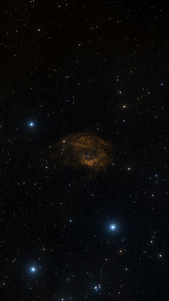 Le ciel autour de Sh2-261, cadré au champ de Seestar S30 Pro
