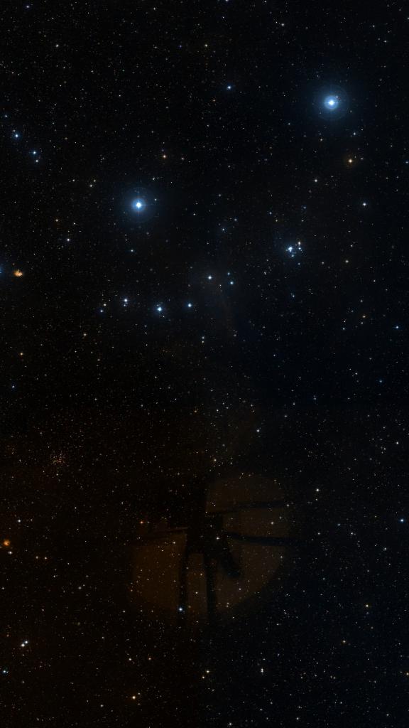Le ciel autour de Sh2-268, cadré au champ de Seestar S30 Pro