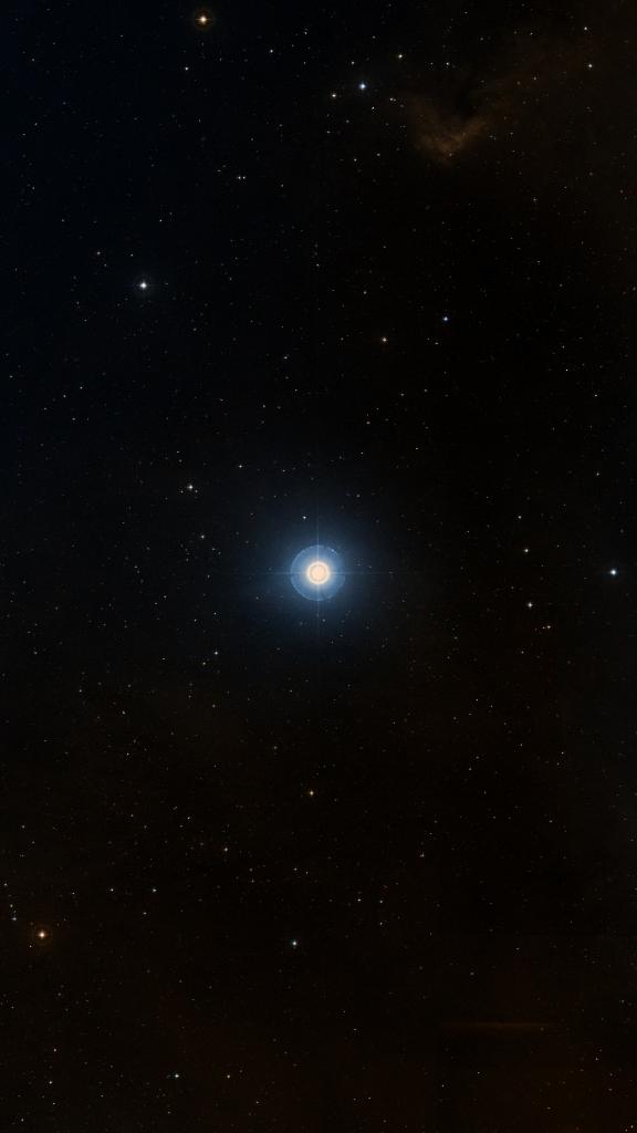 Le ciel autour de Sh2-27, cadré au champ de Seestar S30 Pro