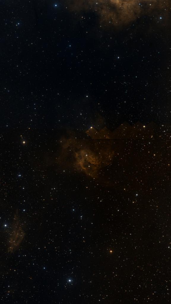Le ciel autour de Sh2-280, cadré au champ de Seestar S30 Pro
