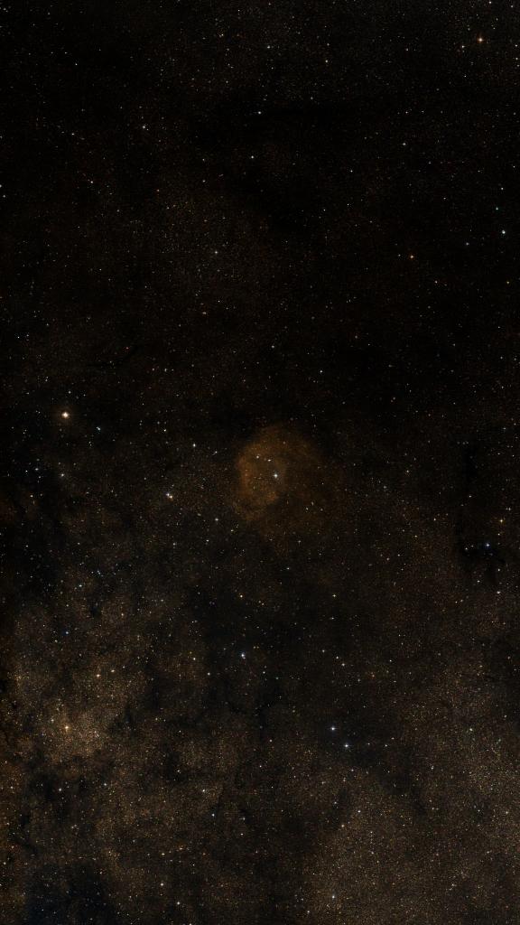 Le ciel autour de Sh2-46, cadré au champ de Seestar S30 Pro