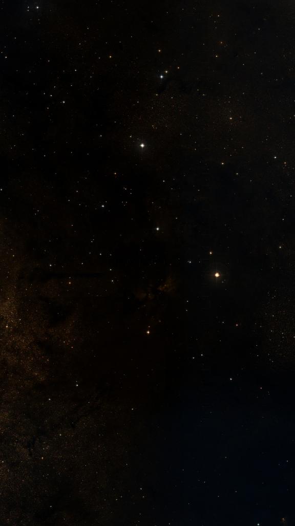 Le ciel autour de Sh2-64, cadré au champ de Seestar S30 Pro