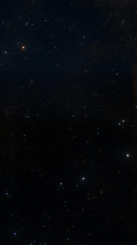 Le ciel autour de Sh2-75, cadré au champ de Seestar S30 Pro