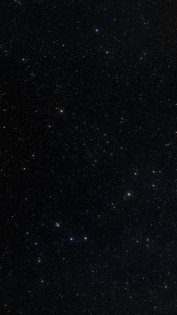 Le ciel autour de Sh2-81, cadré au champ de Seestar S30 Pro