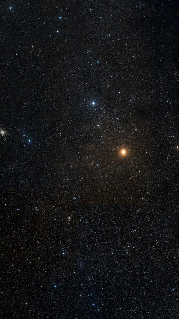 Le ciel autour de Sh2-84, cadré au champ de Seestar S30 Pro