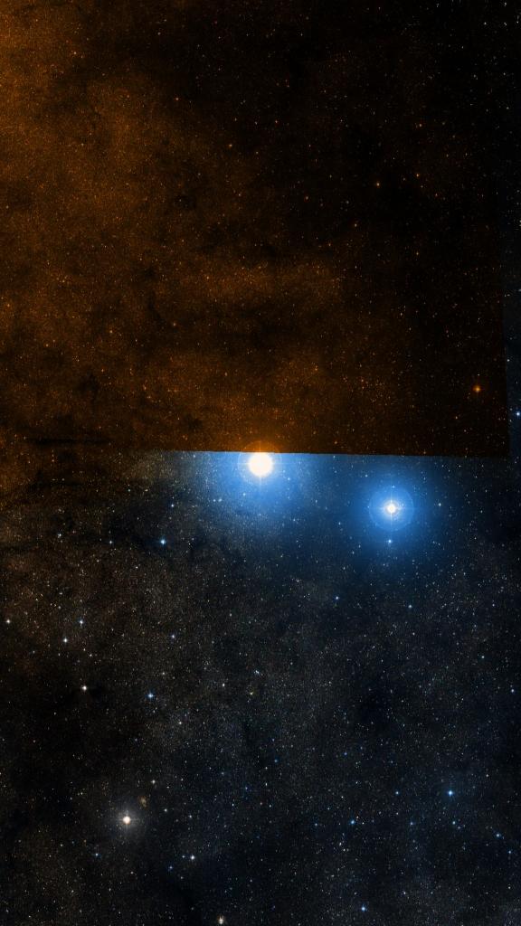 Le ciel autour de Shaula, cadré au champ de Seestar S30 Pro