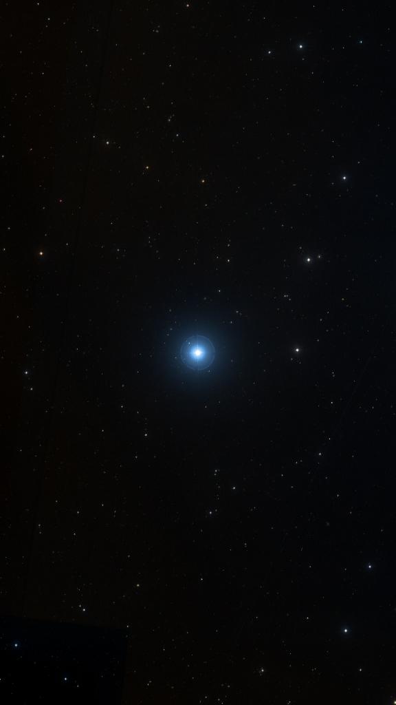 Le ciel autour de Thuban, cadré au champ de Seestar S30 Pro