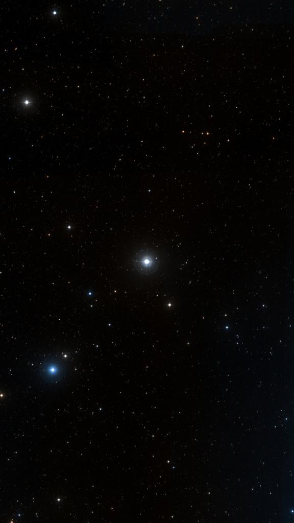 Le ciel autour de Titawin, cadré au champ de Seestar S30 Pro