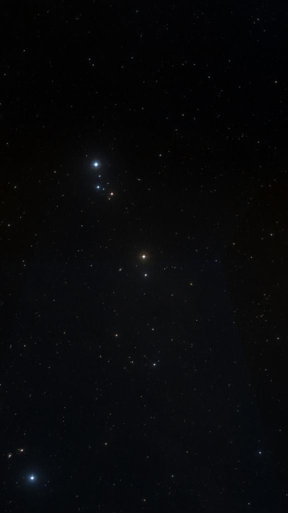 Le ciel autour de Tonatiuh, cadré au champ de Seestar S30 Pro