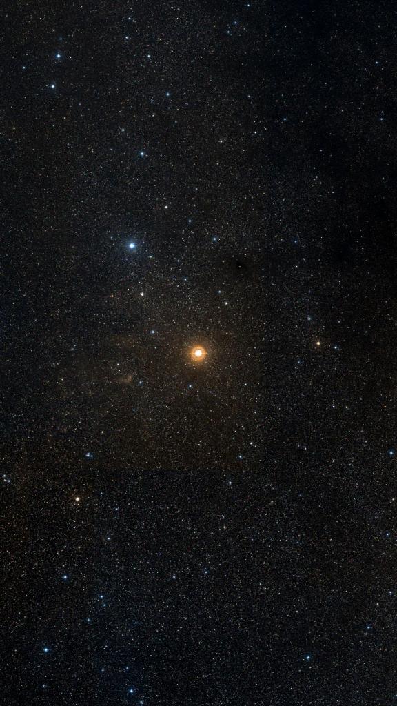 Le ciel autour de VdB 127, cadré au champ de Seestar S30 Pro