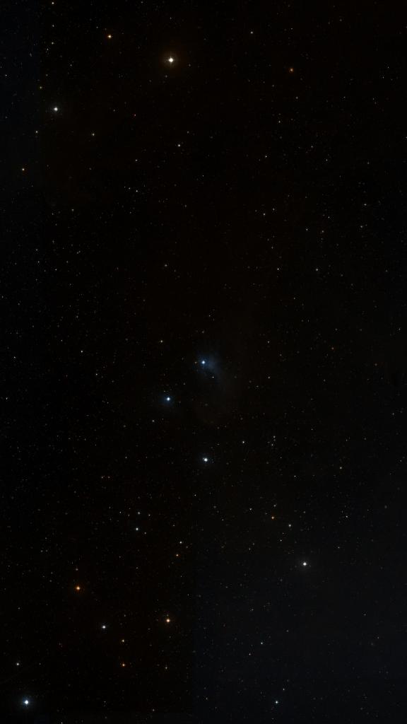 Le ciel autour de VdB 29, cadré au champ de Seestar S30 Pro