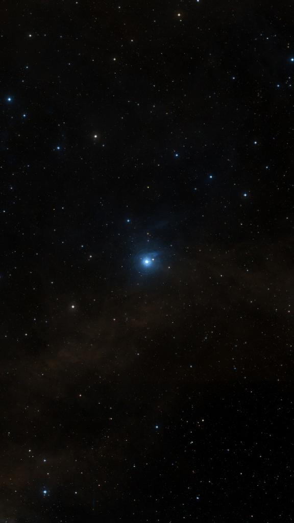 Le ciel autour de VdB 49, cadré au champ de Seestar S30 Pro